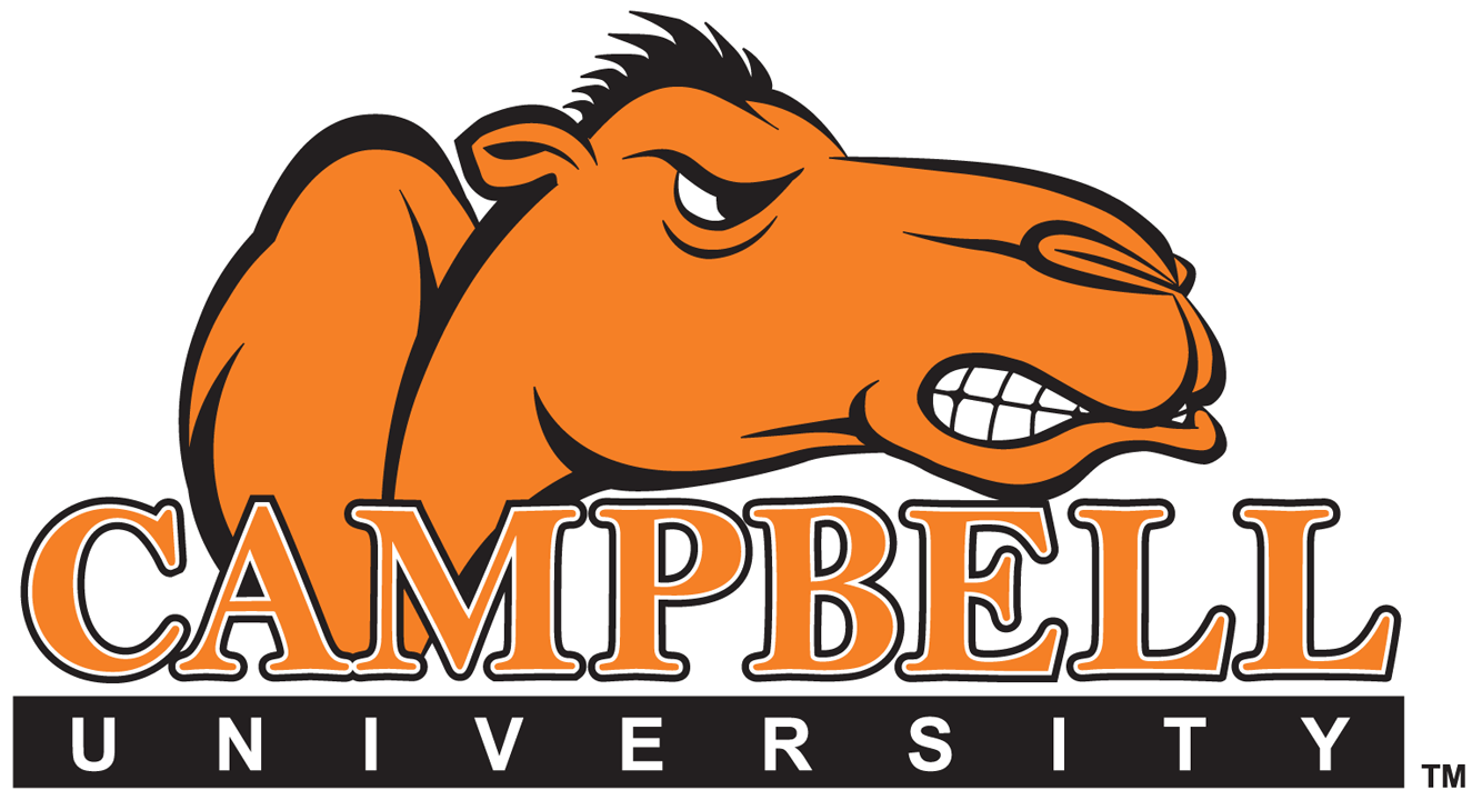 Campbell Fighting Camels 2005-2007 Wordmark Logo 05 vinyl decal